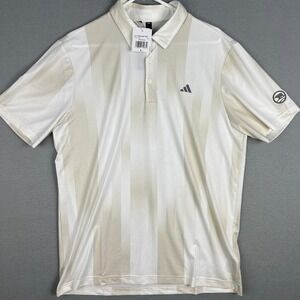 Adidas The Bear Golf Polo Shirt Mens L‎ Ultimate Radiant Print Traverse City